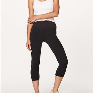 Lululemon Mid Rise Crop Leggings